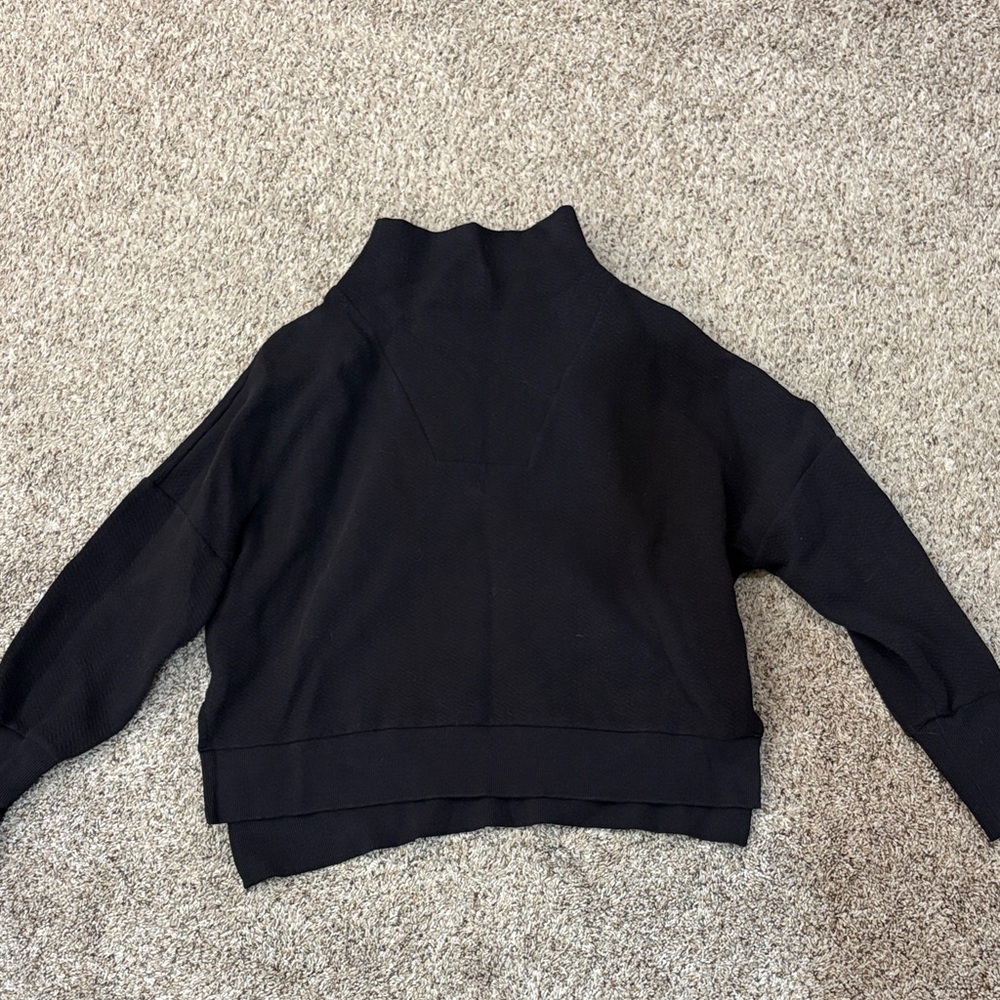 Calia Women’s Black Pullover Sweater – Size Large | Cozy Athleisure